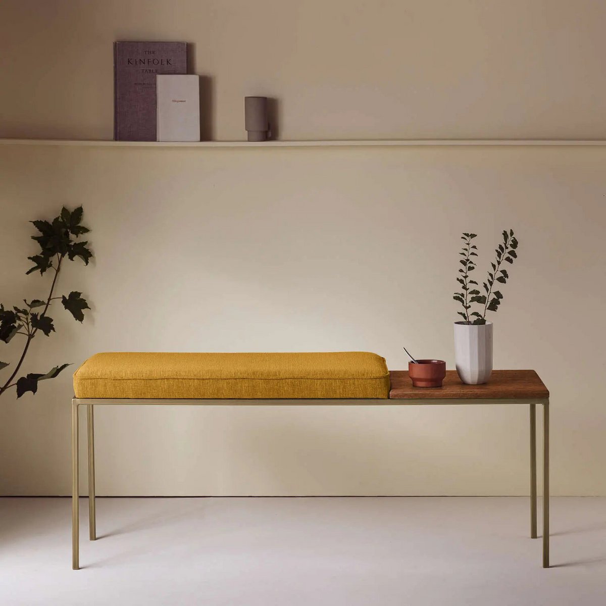Sonnengelb Gold Buchenholz, Nussbaum Beizung