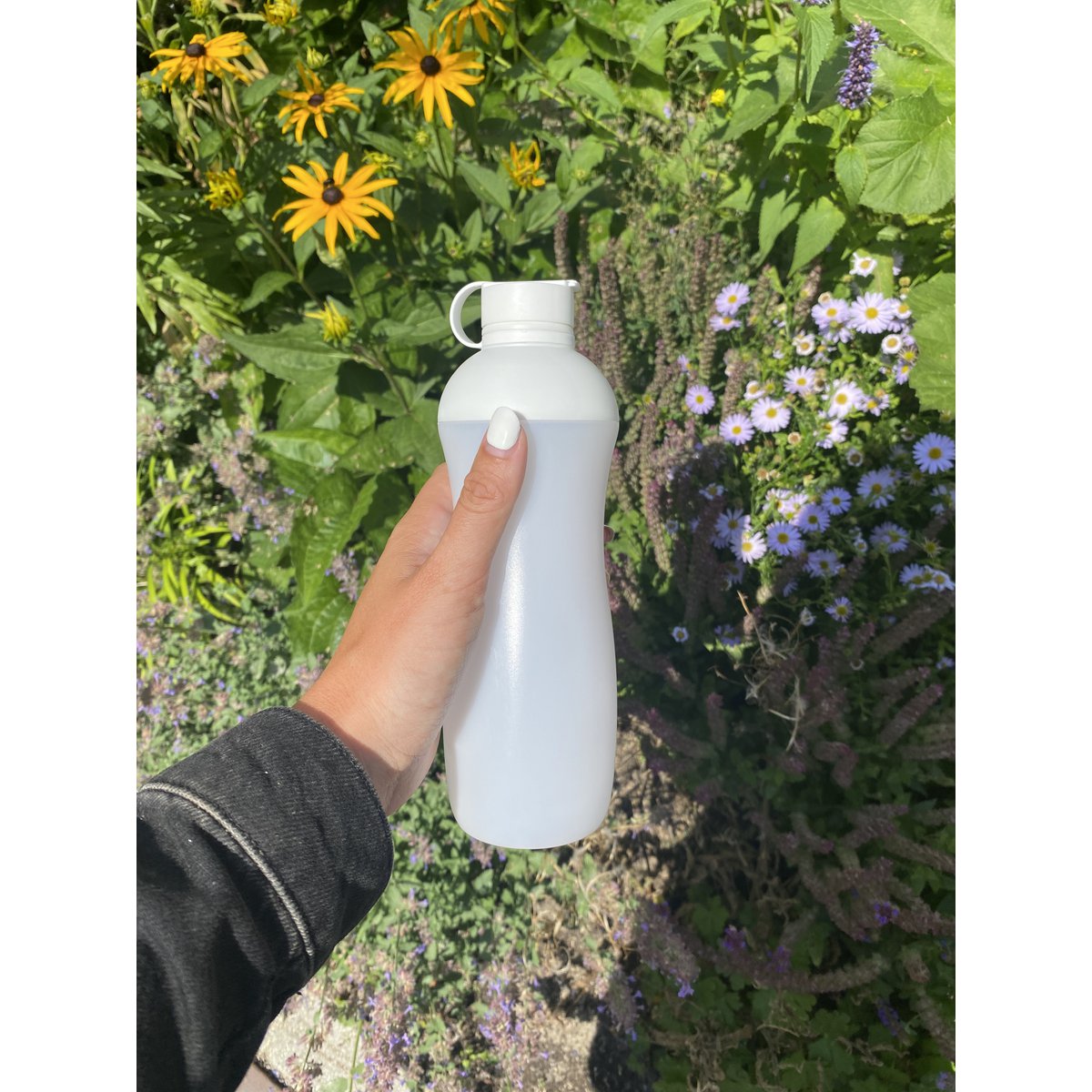 Biodrup biobasierte Trinkflasche 500 ml Weiß