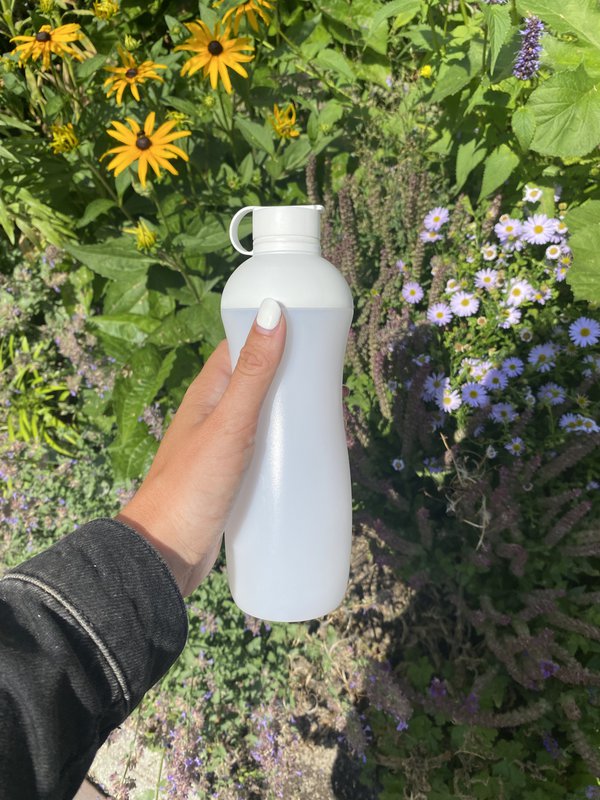 Biodrup biobasierte Trinkflasche 500 ml Weiß