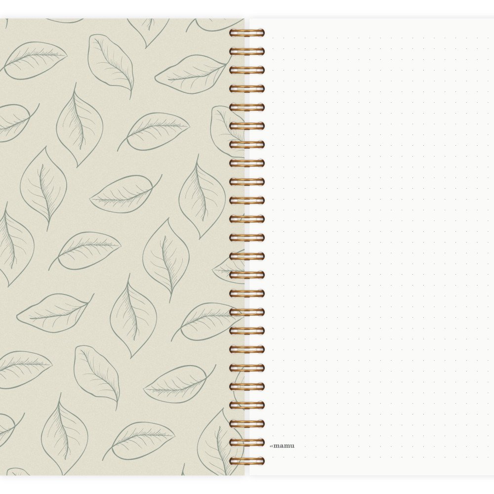 Notepad Leaves A5