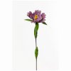 METAL HIBISCUS PURPLE FLOWER
