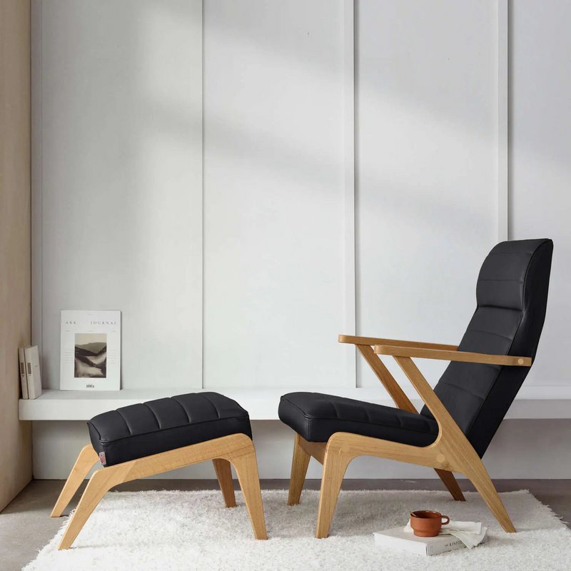 Apollo Lounge Sessel - Leder