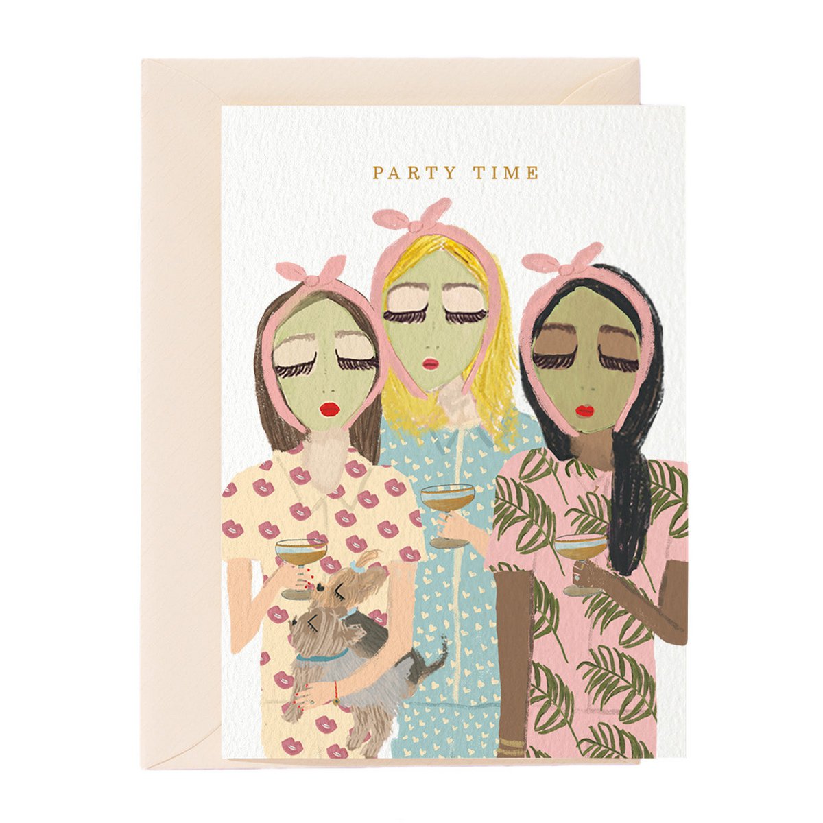 Hora de fiesta Tarjetas de felicitación