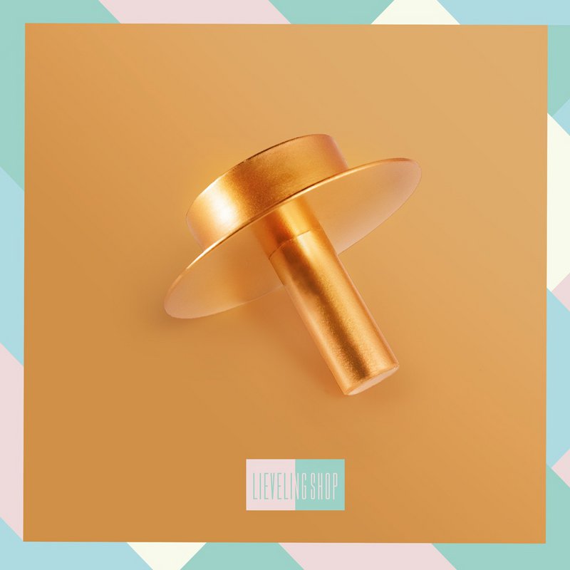 Gold tea light holder
