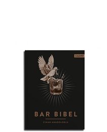 A comprehensive guide to the art of bartending, featuring a hardcover book with a black cover and an illustration of a winged glass.