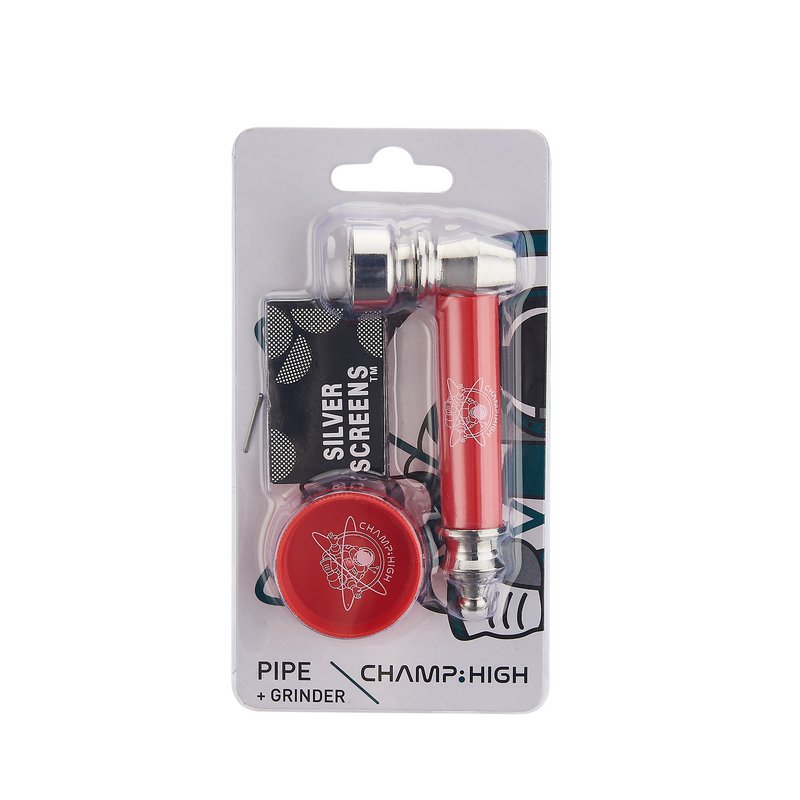 Présentoir de 12 set pipe en métal et mini moulin à épices