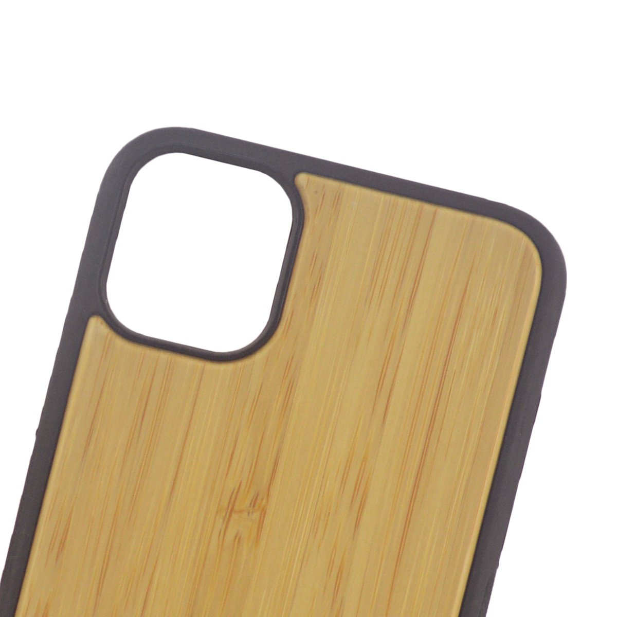iPhone 11 Hoesje van TPU en Bamboe Hout