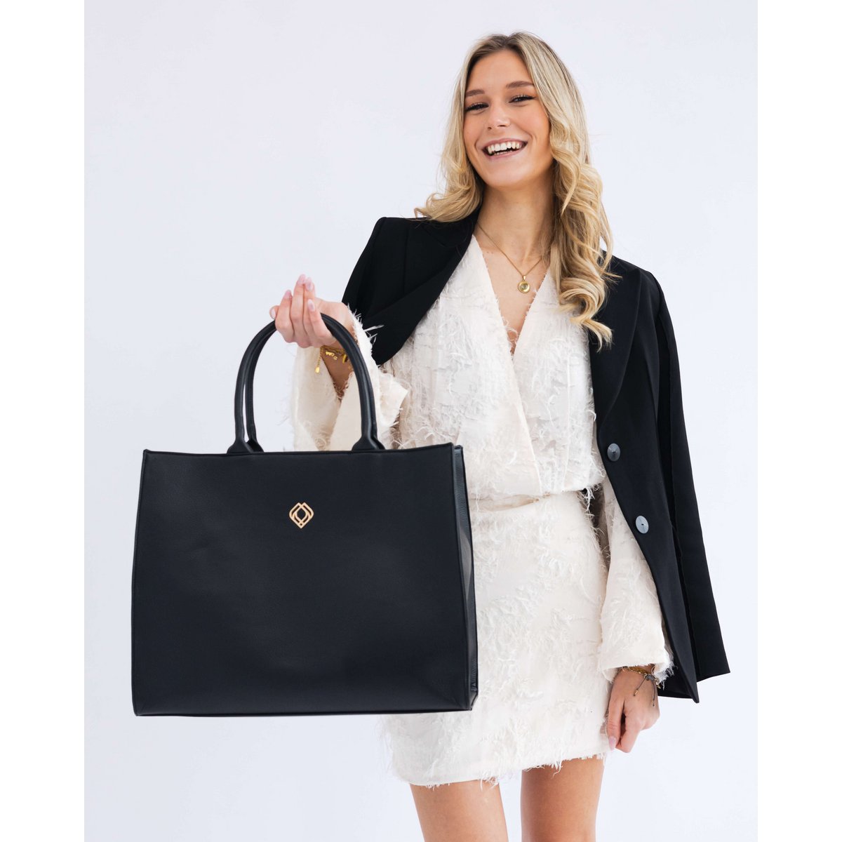 Shopper Urban Corn Leather Black