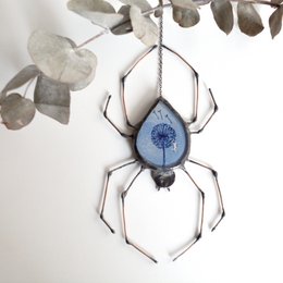 Stained glass bumblebee wall decor, unique and decorative, featuring a black and yellow striped bumblebee design.