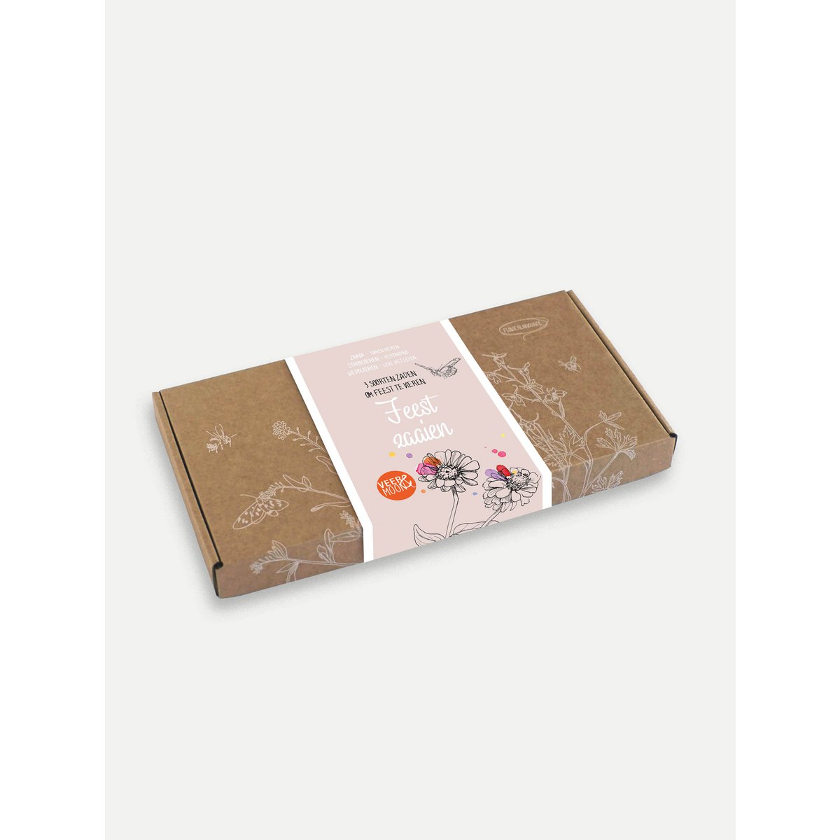 Cadeaudoosje Feest zaaien