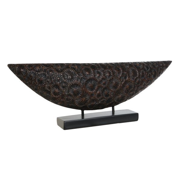 Decorative Figure Brown Black 66 x 8 x 23 cm