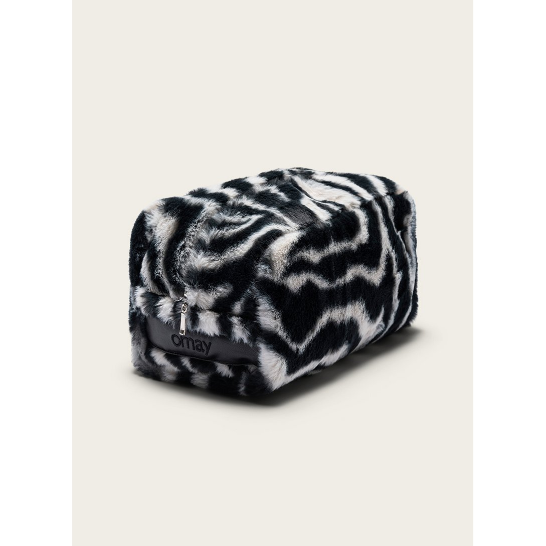 Omay Pouch Zebra Weiß