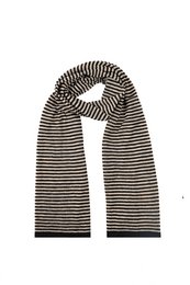 Efesos tørklæde sort-beige