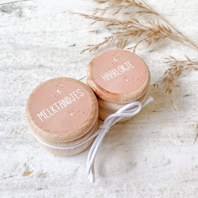 Storage Box Milk Teeth + Lock of Hair (SET) | pink