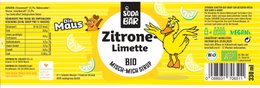 Sirup mus økologisk citron-lime > bland op til 4 liter drikke, 100% økologisk, 100% lækkert og 100% mus