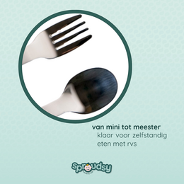 Kinderbesteckset für selbstständiges Essen