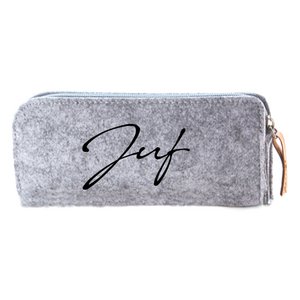 Felt pencil case 'teacher'