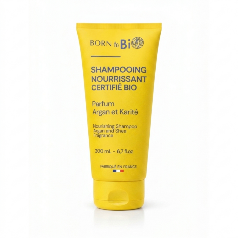 Shampoo Nutriente Capelli Secchi Cosmos Organic - Born to Bio 200mL