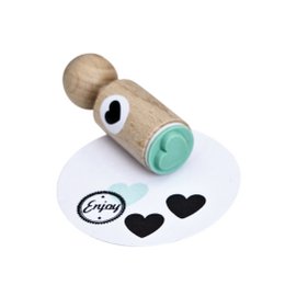 Mini stempel hjerte