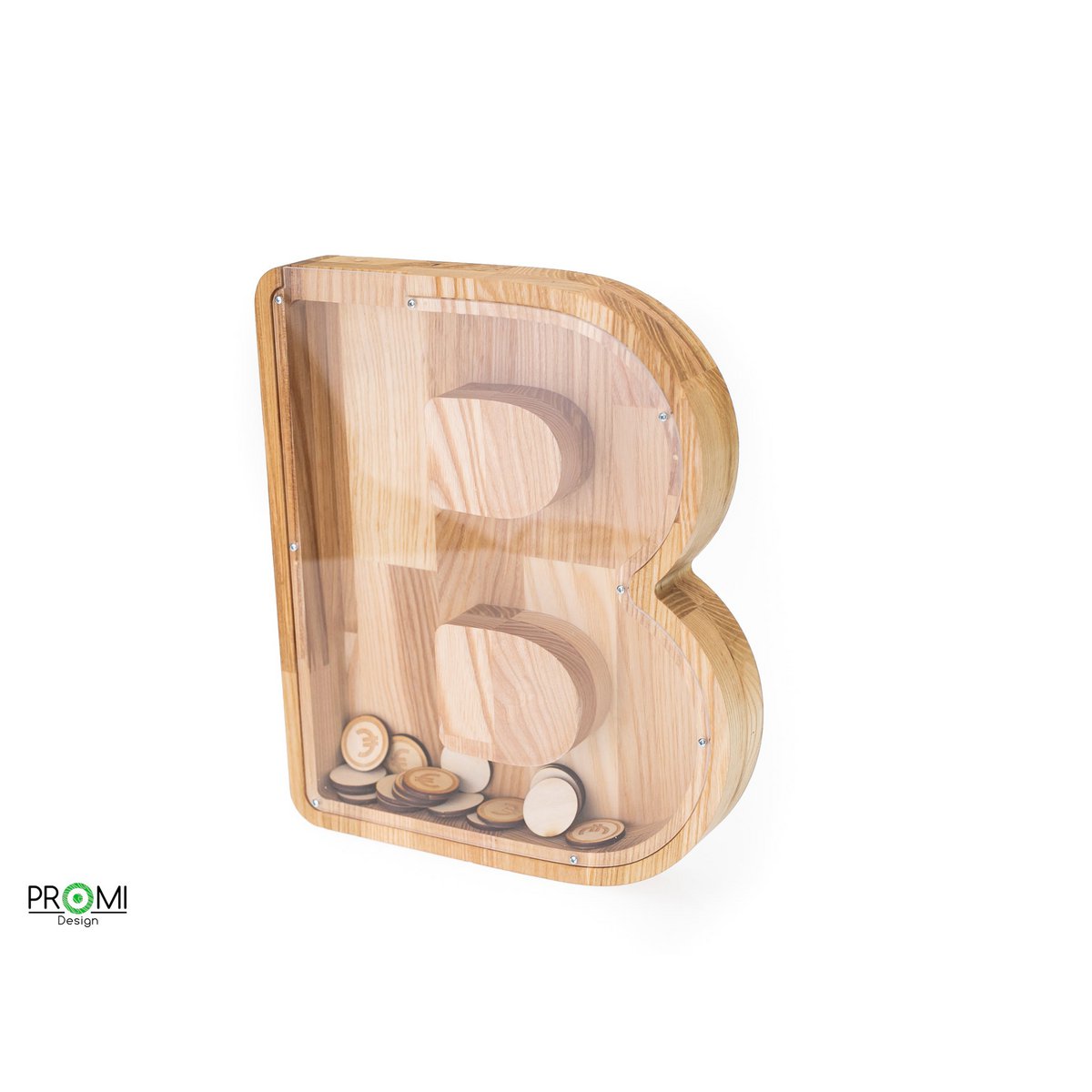 Große hölzerne Sparschwein, Brief Sparschwein, Brief Münzbox, Holz Brief Sparschwein, PiggyBank