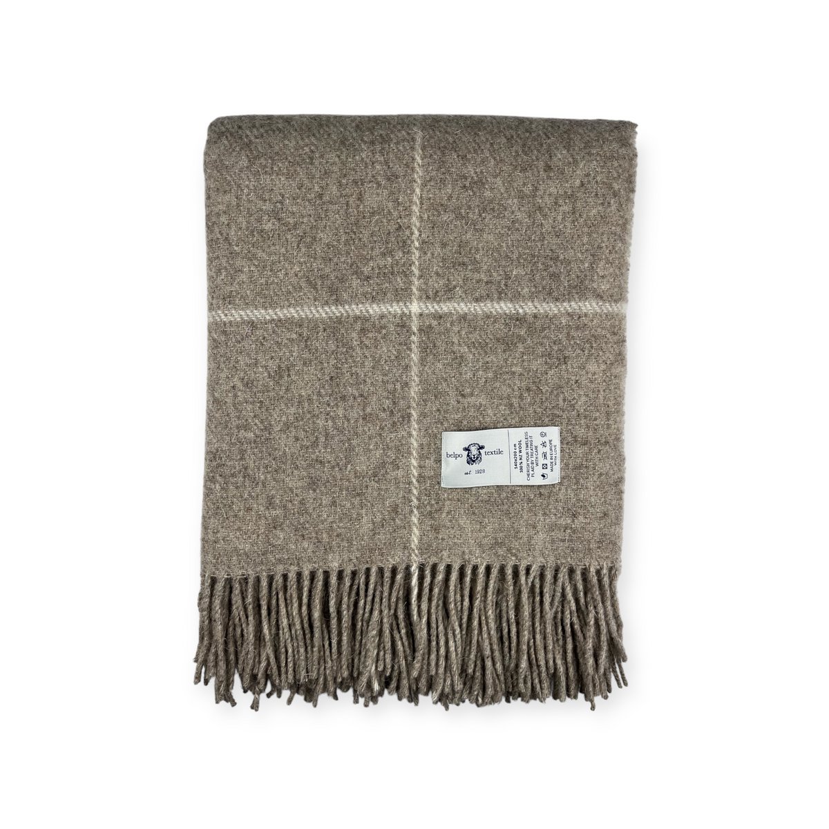 Square Plaids - 100% Virgin NZ Wolle - extra weich