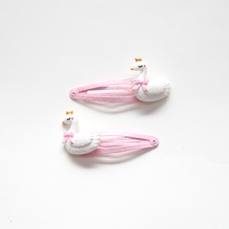 Pasadores para el cabello - Queens Suntuous Swans