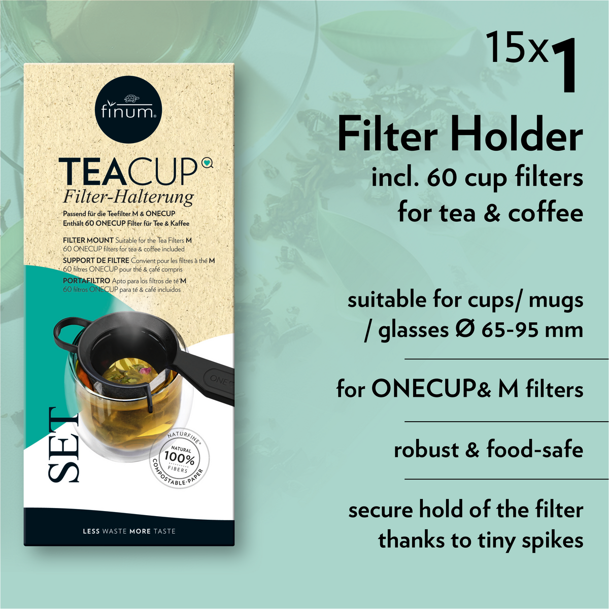TEACUP SET, Mount + Filters