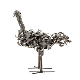 METAL NATURAL SMALL OSTRICH