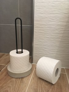 Toilettenpapierhalter - Beton