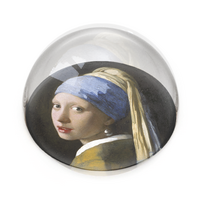 Glass Dome, Vermeer, Girl with the Pearl Earring