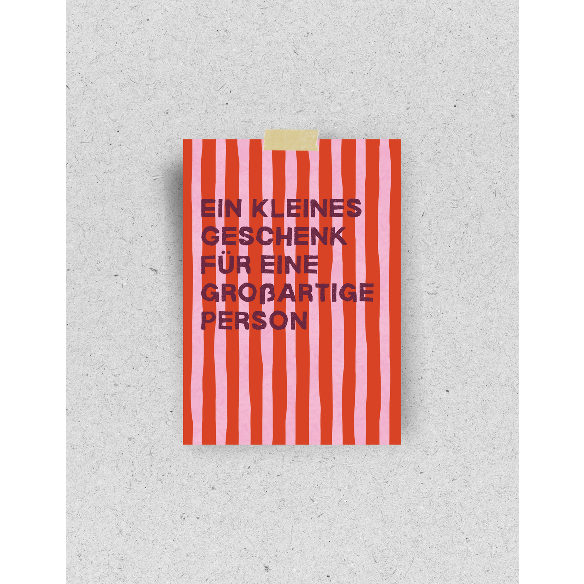 Postcard "A little something"