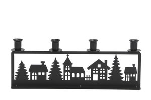 Candle holders x4 houses