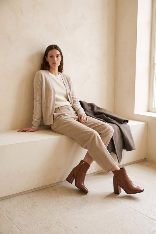 CHARLOTTE CUOIO - Heeled Ankle Boots