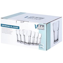 Glasses 360 ml 6 pcs