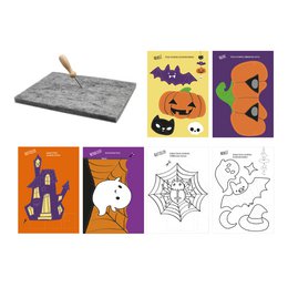 Ensemble à pois - Motif "Halloween"