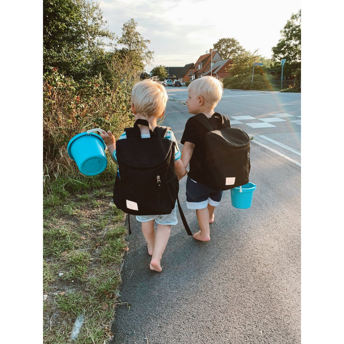 MiniMe â™»ï¸ Bolso júnior de poliéster reciclado en color negro