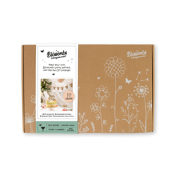  "Large DIY Garland Gift Box with 9 Seed Bombs. The gift box contains a large DIY garland and 9 seed bombs in an assortment of colors. The seed bombs can be planted to grow flowering plants."

The gift box contains a large DIY garland and 9 seed bombs in an assortment of colors. The seed bombs can be planted to grow flowering plants.