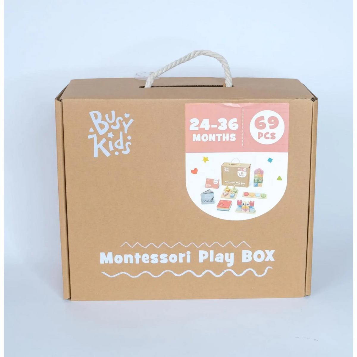 BusyKids Montessori-Set für Kinder von 24 bis 36 Monaten