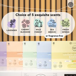 Cosmeau Laundry Sheets Eco Friendly