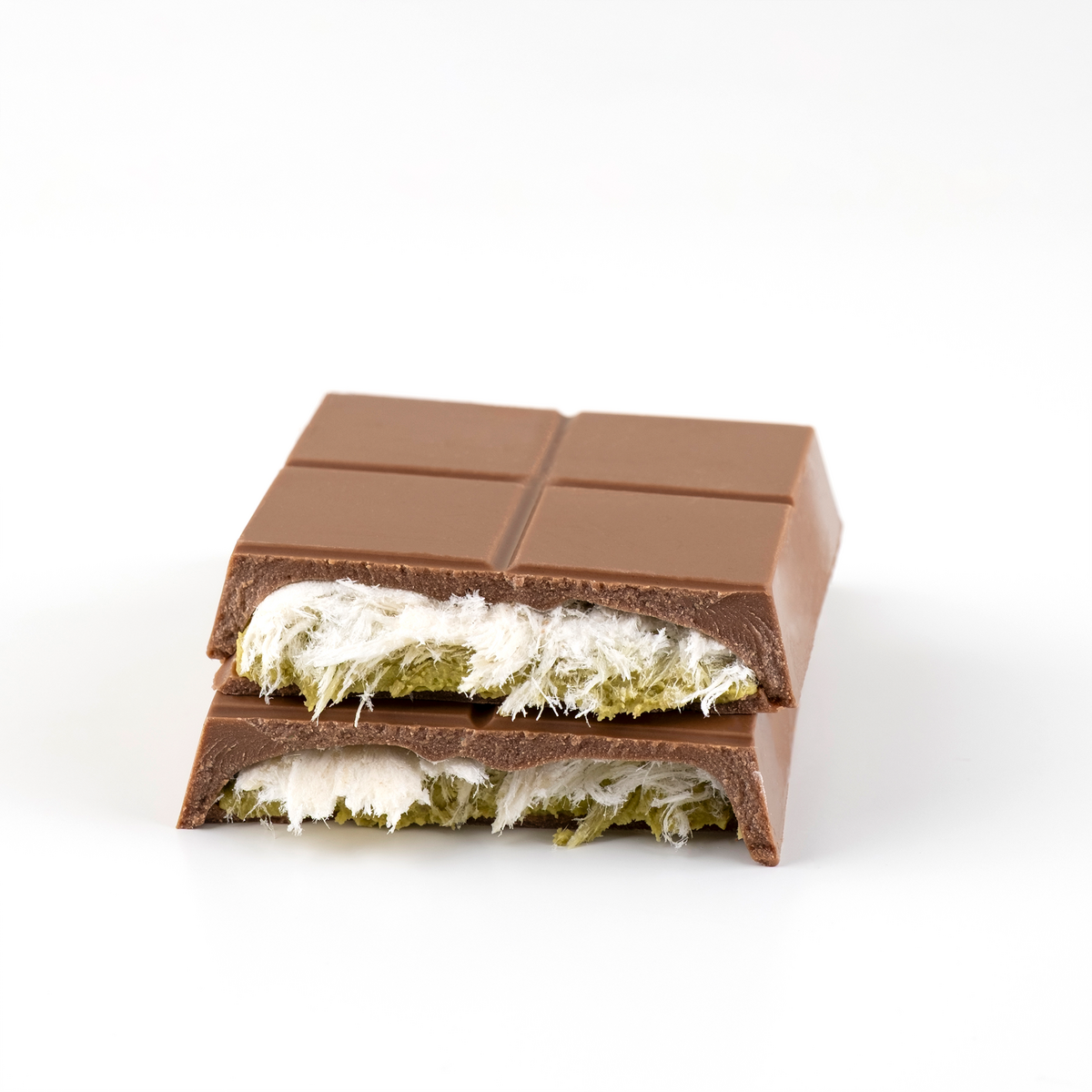 Angel’s Hair Czekolada mleczna z pistacjami i watą cukrową, 90G