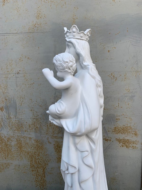 Notre-Dame-de-la-Garde-Statue 80 cm Ich sah die Jungfrau – zeitlose Farben