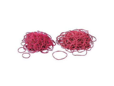 Elastics Alco 65mm roter Karton mit 25 Gramm