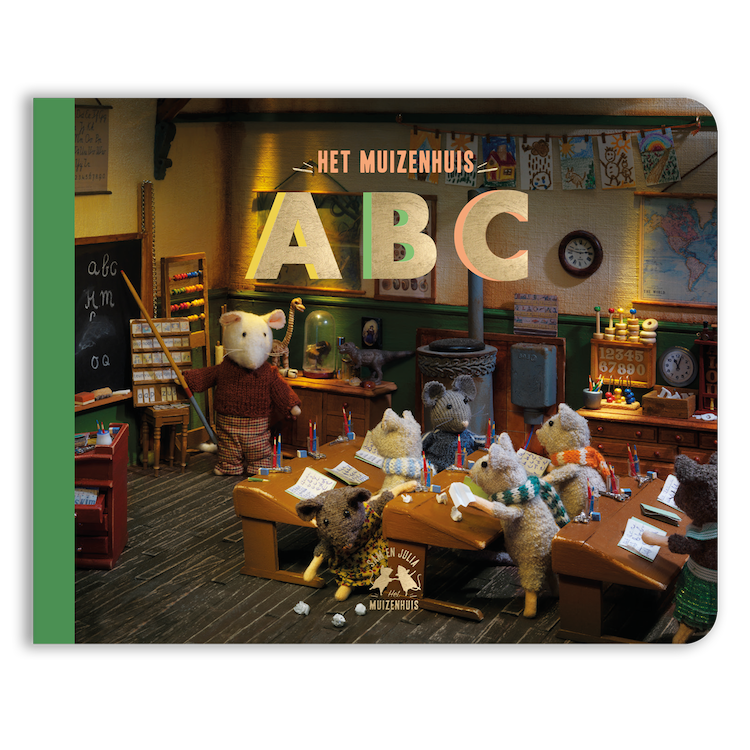 Libro infantil - ABC (holandés) - La casa del ratón