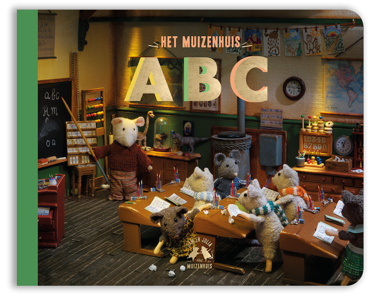 Libro infantil - ABC (holandés) - La casa del ratón