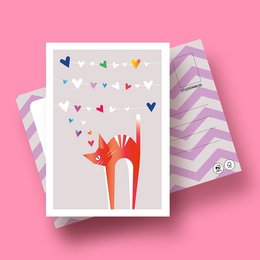IN LOVE | FSC® postcards | Dutch Design