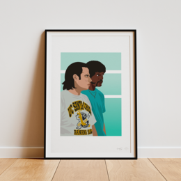 Poster "Pulp Fiction" - A4 & 30x40cm - Art print