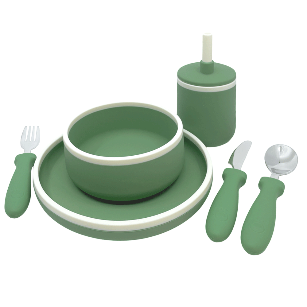 Siliconen kinder dinerset