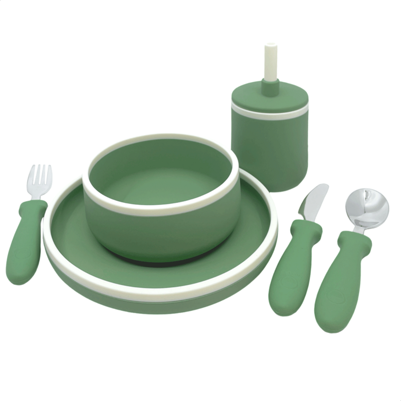Silicone children's dinner set