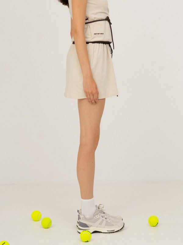 Minifalda deportiva blanca Serve