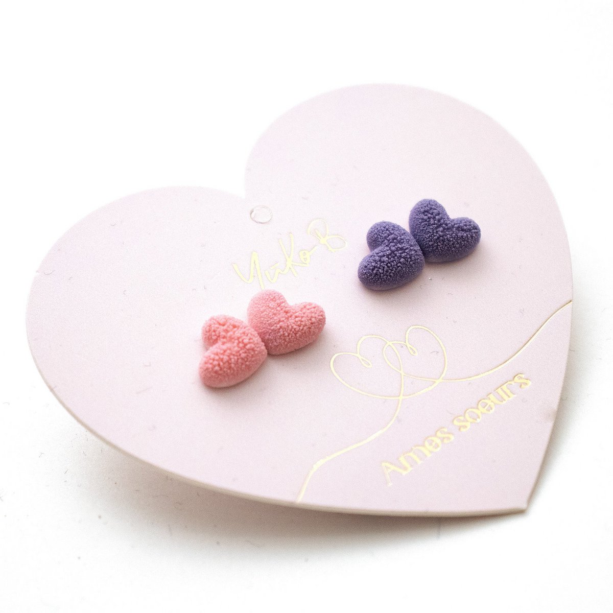 Duo Earrings - Soul Mates - Hearts